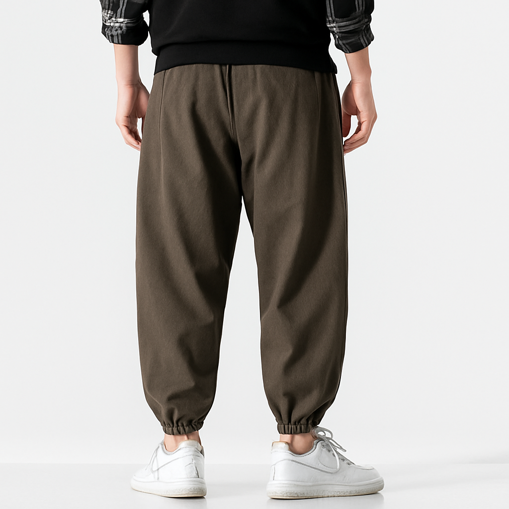 Seiryoku Harem Pants - Kyoto Soul - Stone, Black, pants