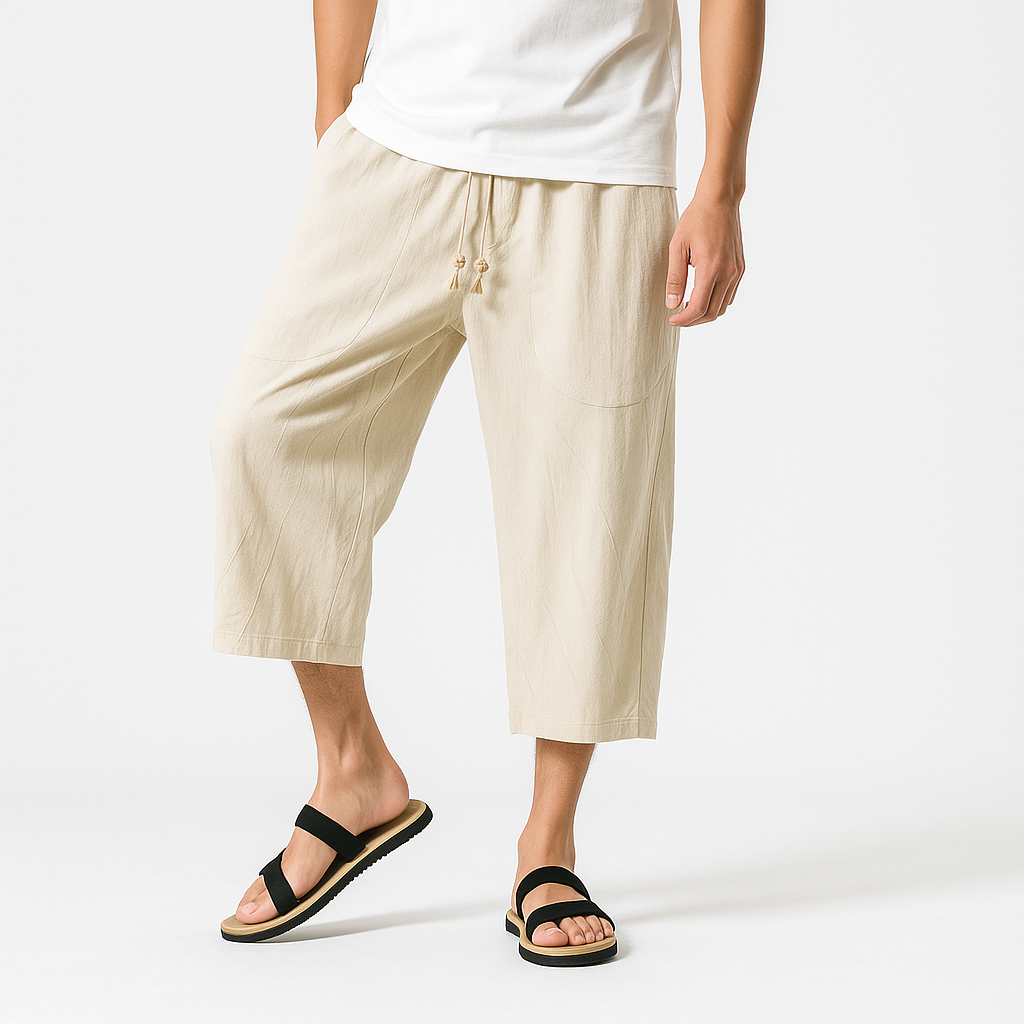 Shop Now Sekino Cropped Pants - Style and Comfort Combined – Kyoto Shop Now Sekino Cropped Pants - Style and Comfort Combined – Kyoto