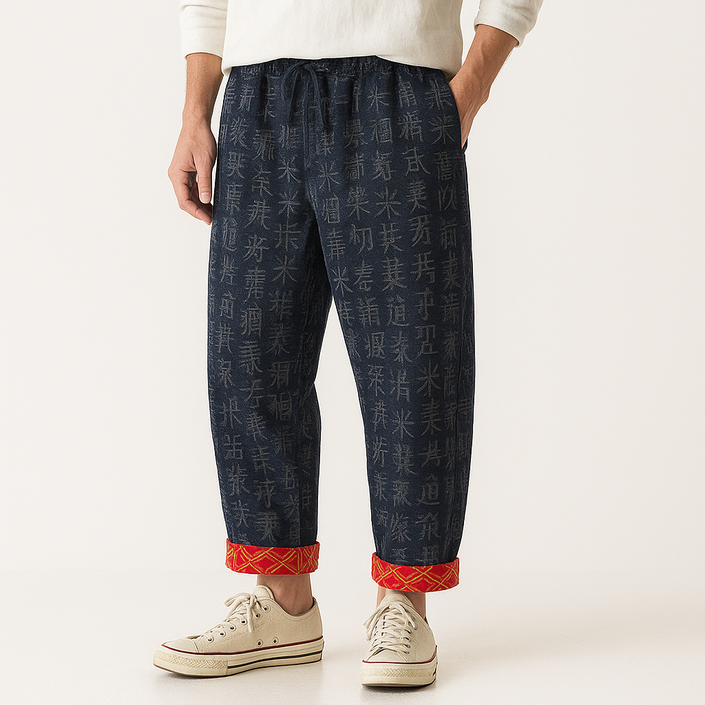 Sugami Pants - Kyoto Apparel - Blue, pants