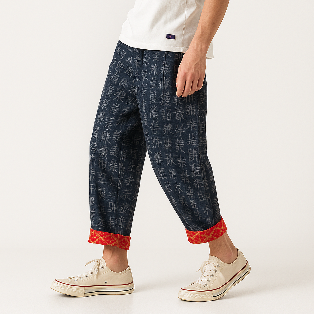 Sugami Pants - Kyoto Apparel - Blue, pants