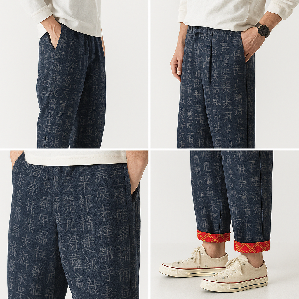Sugami Pants - Kyoto Apparel - Blue, pants