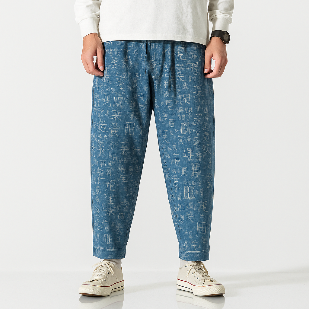 Sugami Pants - Kyoto Apparel - Blue, pants