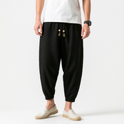 Tabi Harem Pants - Kyoto Apparel - Black, Blue, drawstrings, pants, Red