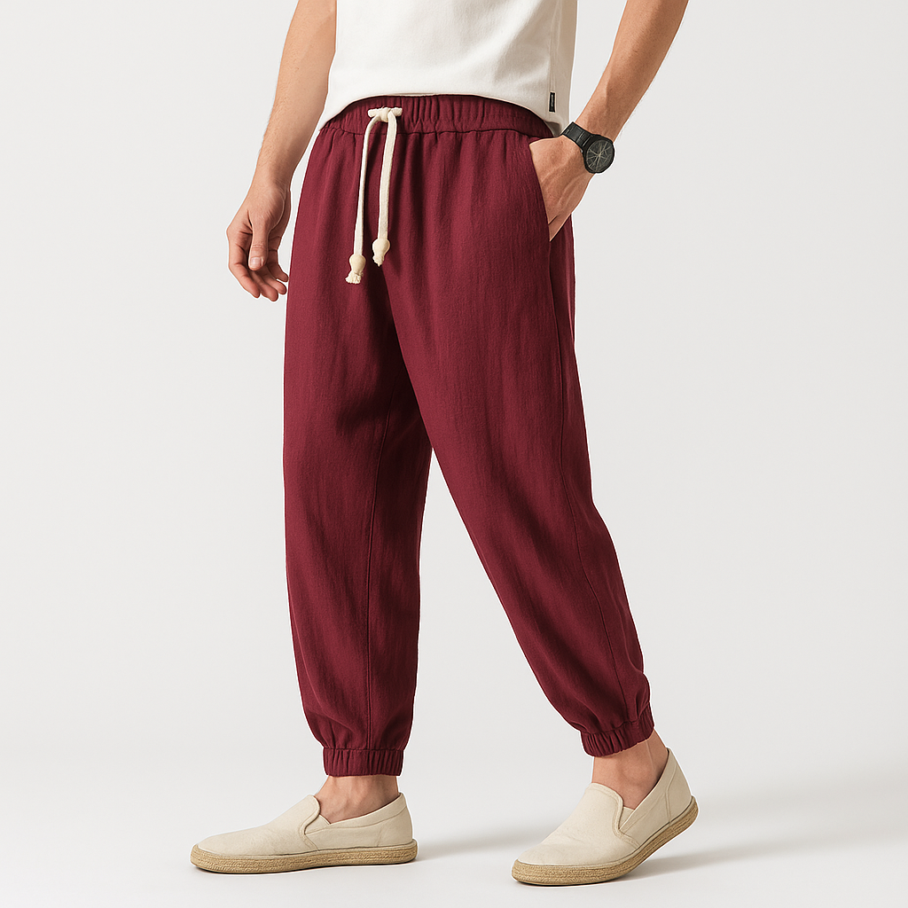 Tabi Harem Pants - Kyoto Apparel - Black, Blue, drawstrings, pants, Red