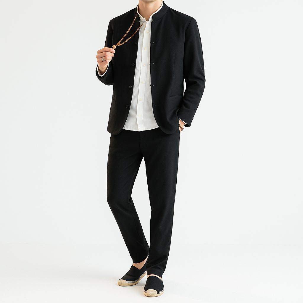 Maitu Suit Set - Kyoto Soul - coat, jacket, kimono, pants, suit