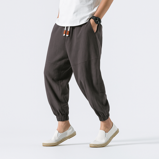 Kireina Pants - Kyoto Apparel - Black, Blue, drawstrings, Gray, harem, pants, Red