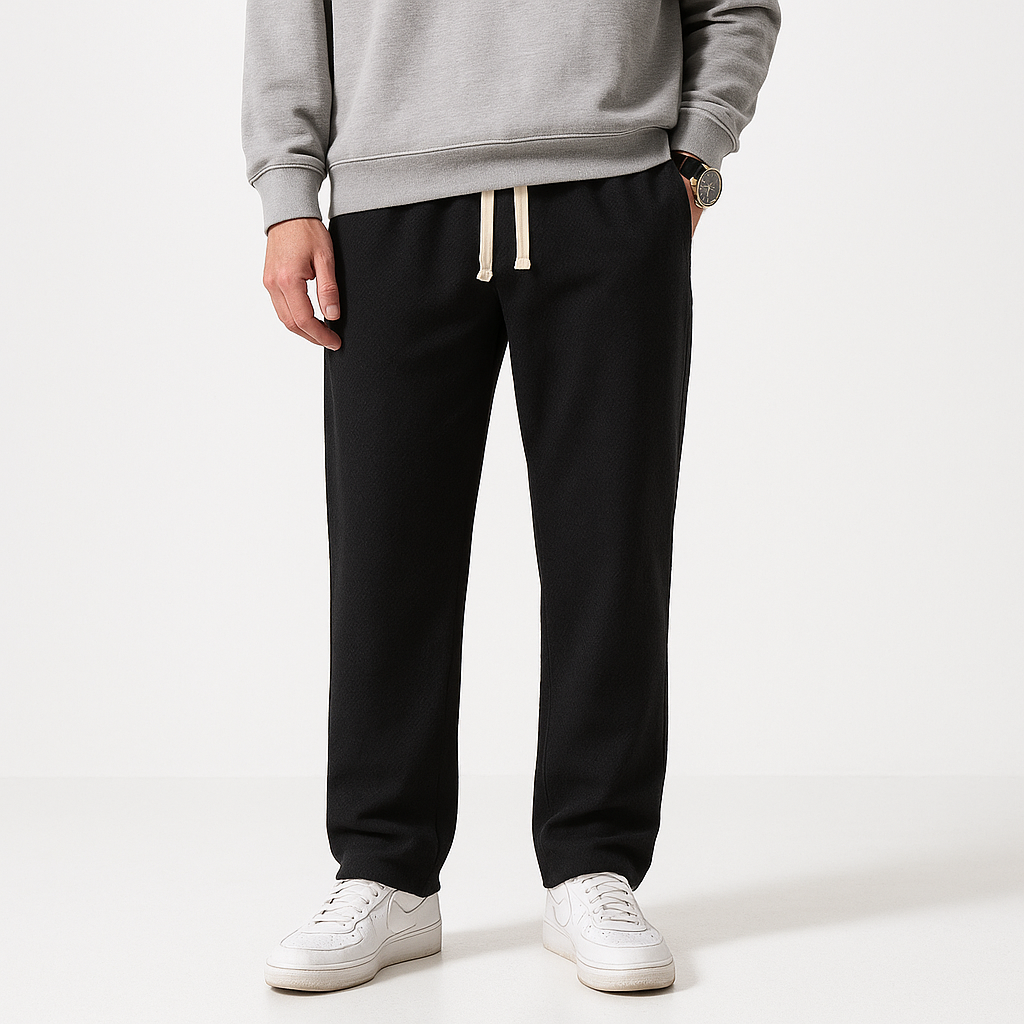 Yurui Black Pants - Kyoto Soul - baggy, Black, Casual, City, Coffee, drawstrings, Festivals, gartered, Loose, new, pants, straight pants