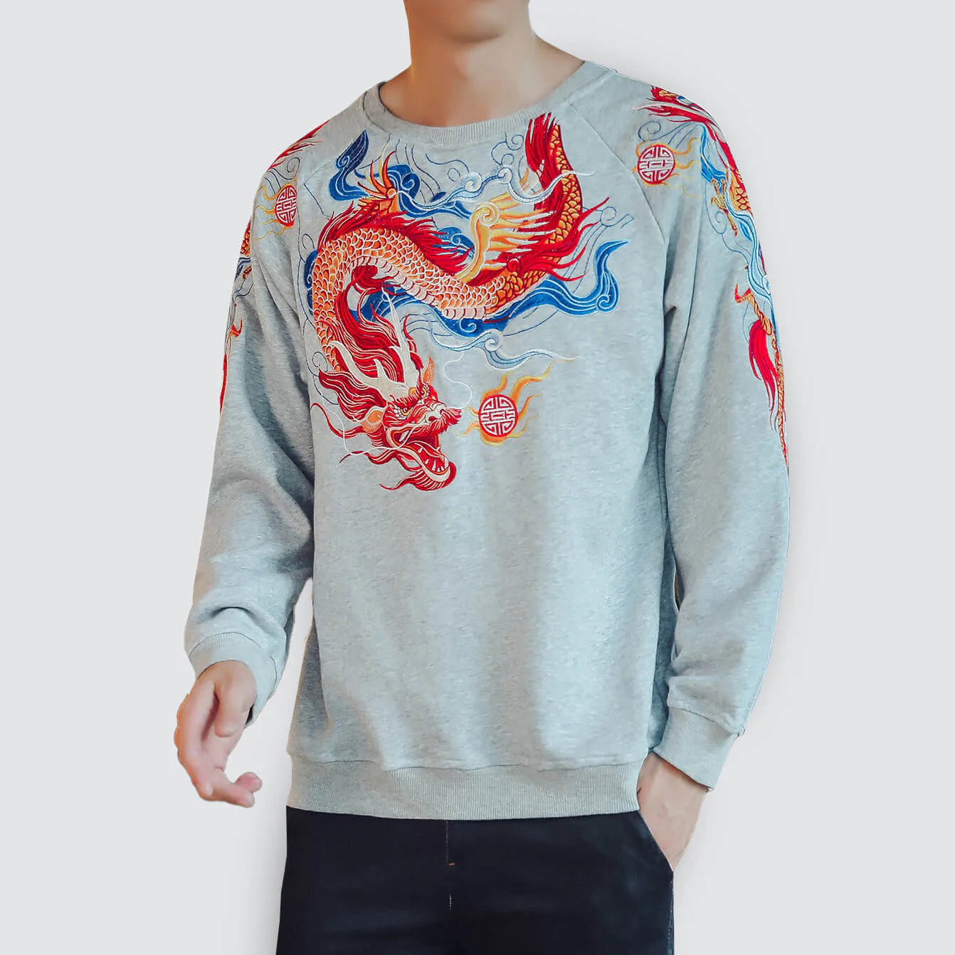 Dansu Dragon Sweatshirt - Kyoto Soul - 
