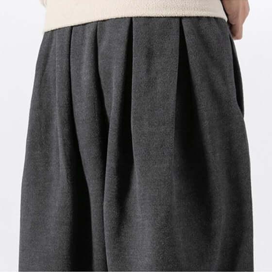 Dester Loose  Pants - Kyoto Apparel - Black, drawstrings, Gray, Green, long, pants, Thick fabric