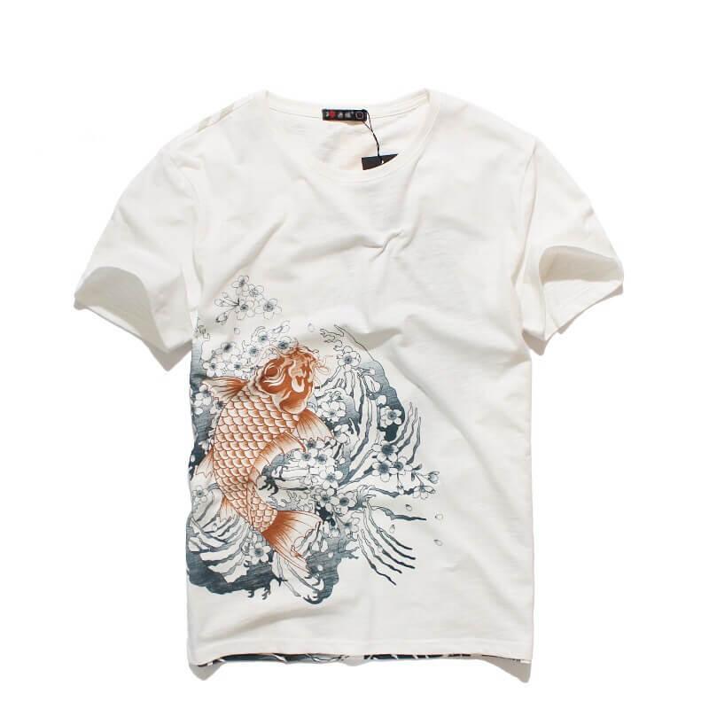 Kaiyo Shirt - Kyoto Apparel - Black, Embroidery, Japanese print, tee shirt, Top, white