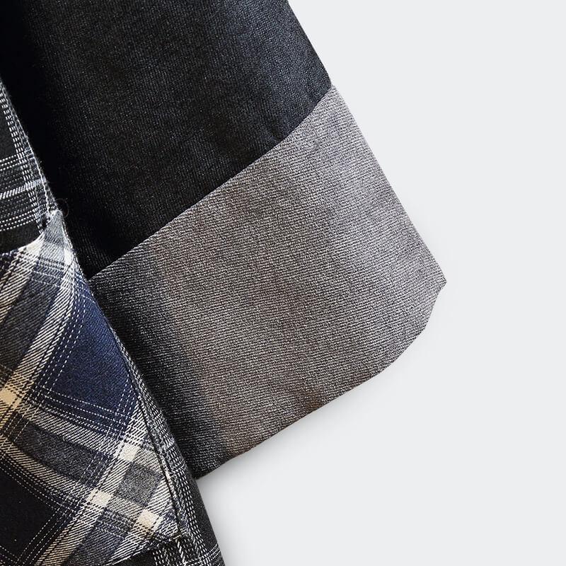 Koshijima Kimono - Kyoto Apparel - Black, Blue, kimono, Outerwear